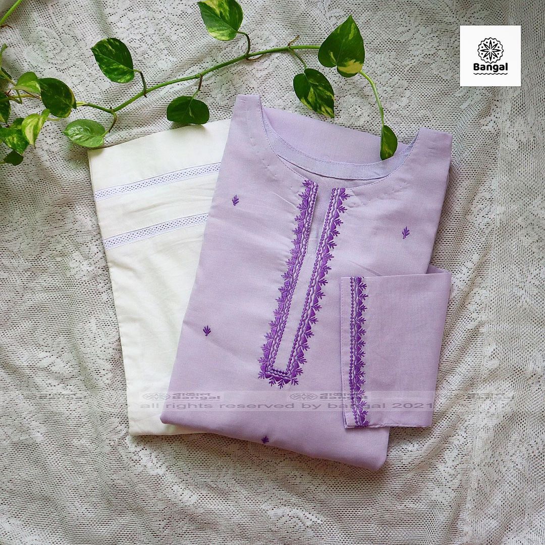 Embroidered kurta