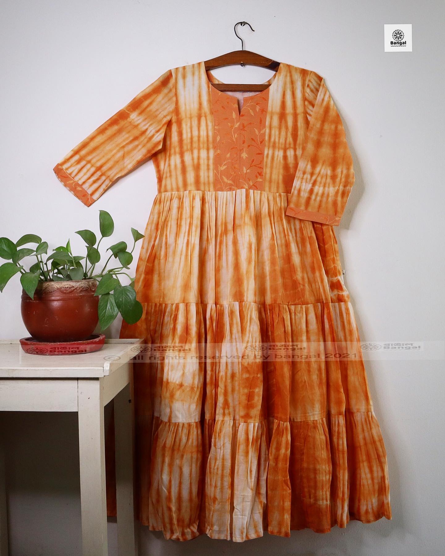 Tiedyed cotton kurti